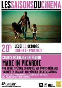 Festival du film court de Noyon. Du 10 au 12 octobre 2013 à Noyon. Oise. 